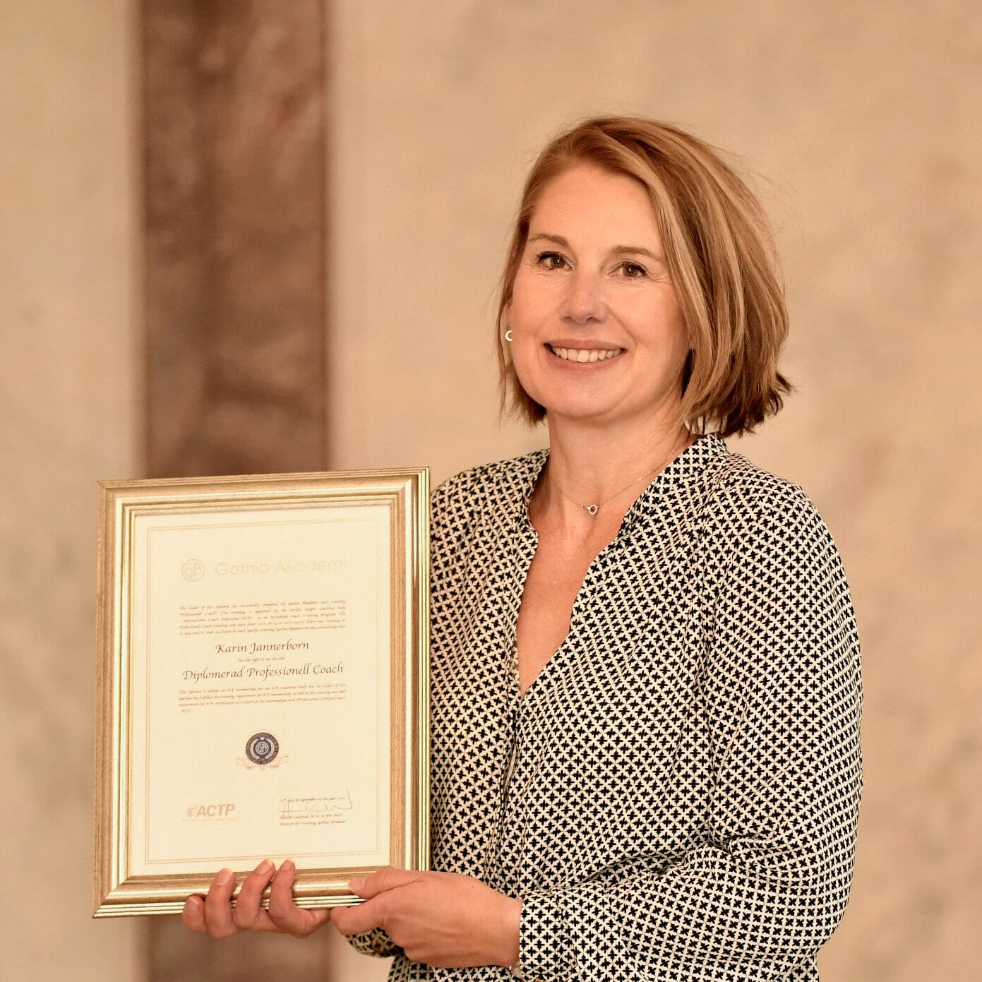 Karin Sandell - Samtalscoach och ägare av I.D.K AB i Göteborg